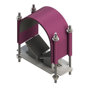 WDCL-1-HT DamperX Wedge Clamp